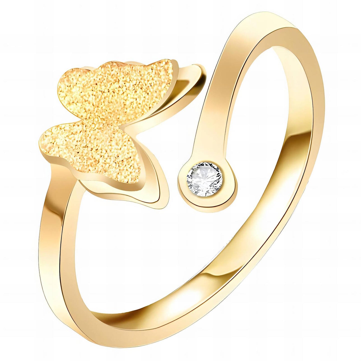 Gold “Butterfly” Statement Ring