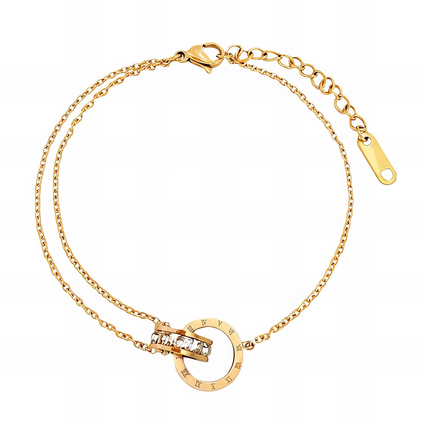 Golden Anklet – 18K Timeless Beauty