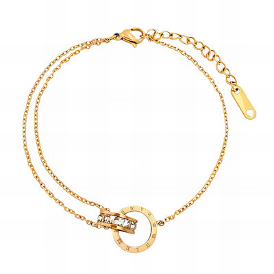 Golden Anklet – 18K Timeless Beauty