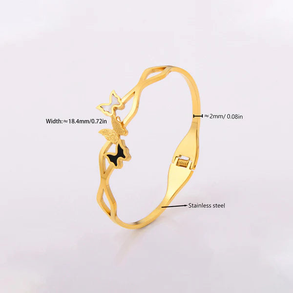 "Butterfly" Bracelet- 18K Premium Gold Plated