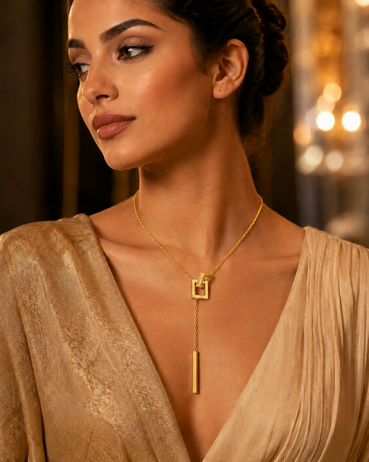 Minimalist Bar Pendant Necklace