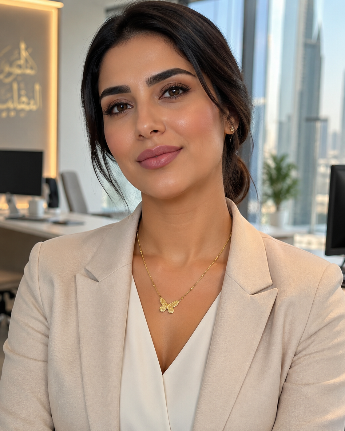 قلادة بدلاية على شكل فراشة من Catwalk Hub – صورة المنتج 3