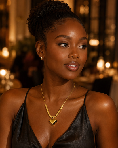 Romantic Heart Pendant Necklace by Catwalk Hub – product image 5