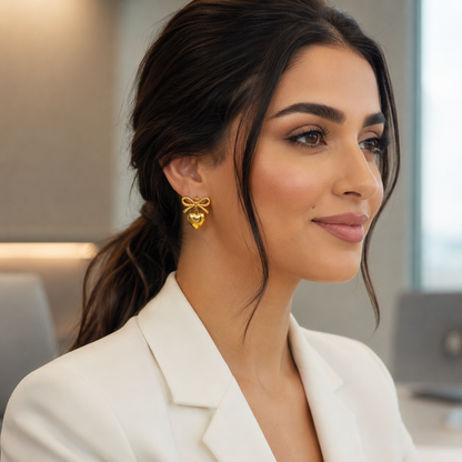 Delicate Heart Earrings
