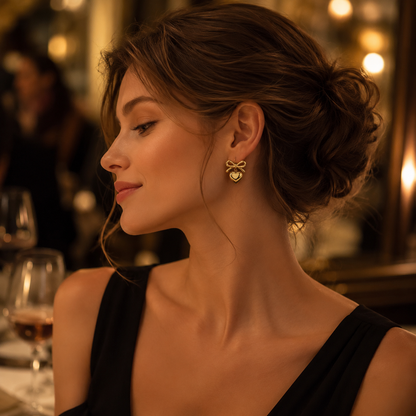 Delicate Heart Earrings