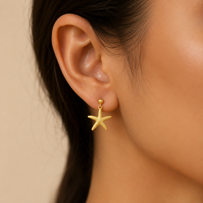 Delicate Star Earrings