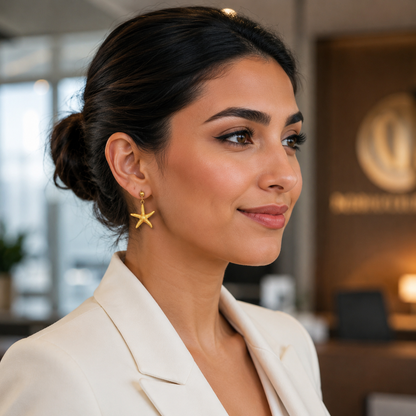 Delicate Star Earrings