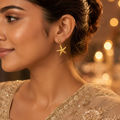 Delicate Star Earrings