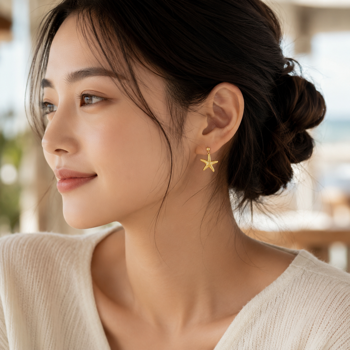 Delicate Star Earrings
