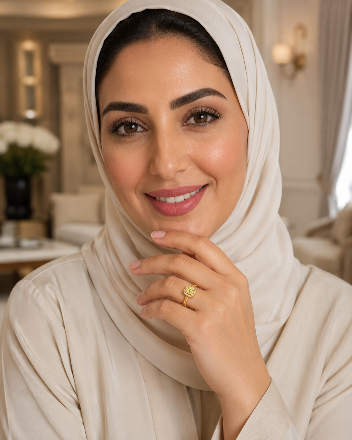 خاتم بنمط ملكي