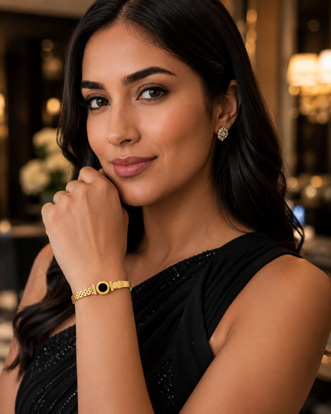 Black Crystal Bracelet