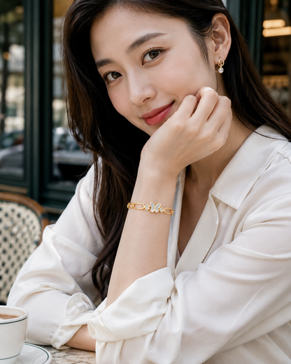 Butterfly Link Bracelet