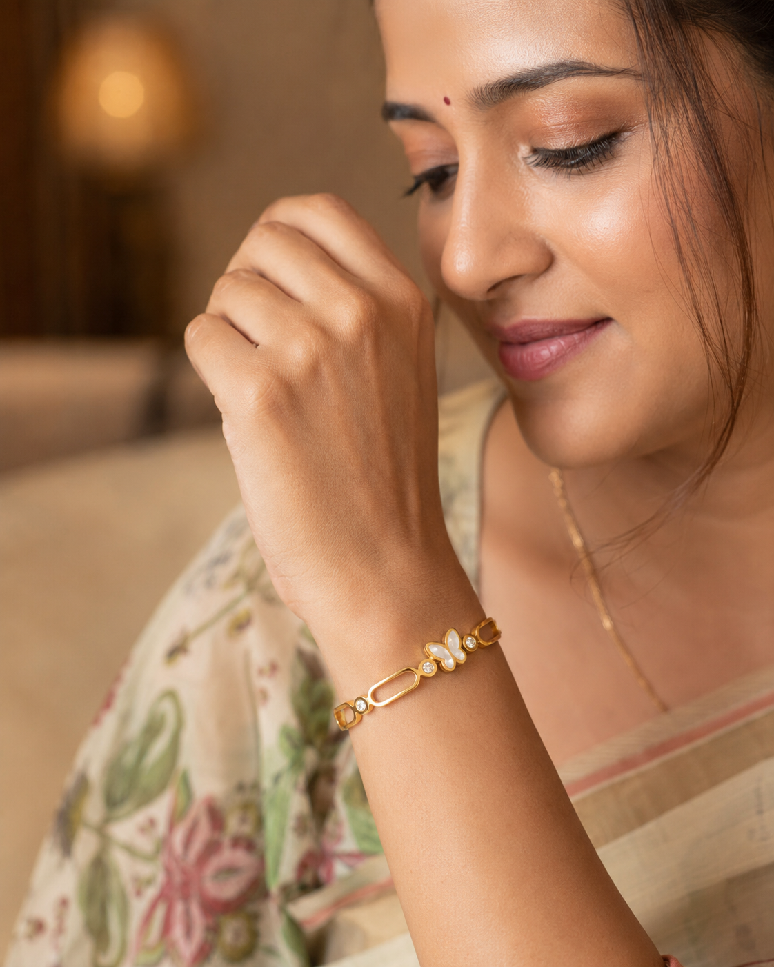 Butterfly Link Bracelet