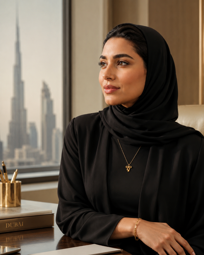 قلادة بدلاية فيونكة اللانهاية من Catwalk Hub – صورة المنتج 5