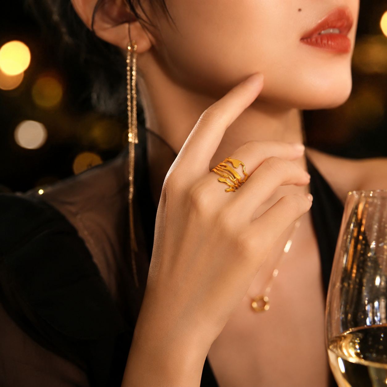 Slim Stackable Band Ring
