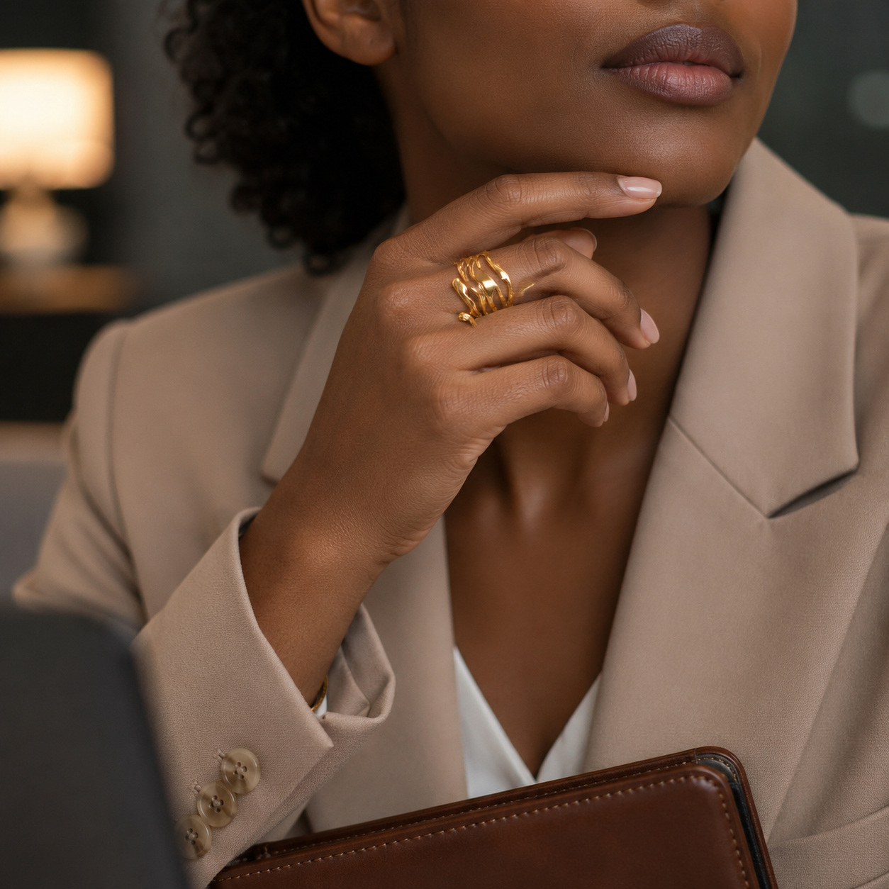 Slim Stackable Band Ring