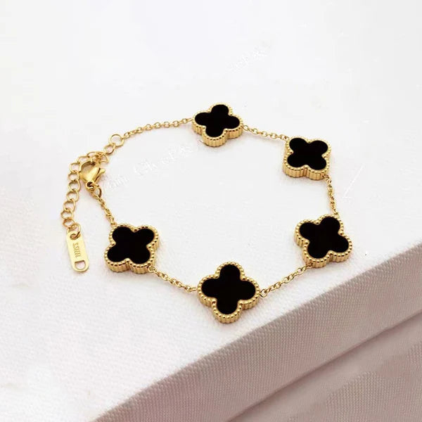 "Clover" Bracelet- 18K Premium Gold Plated