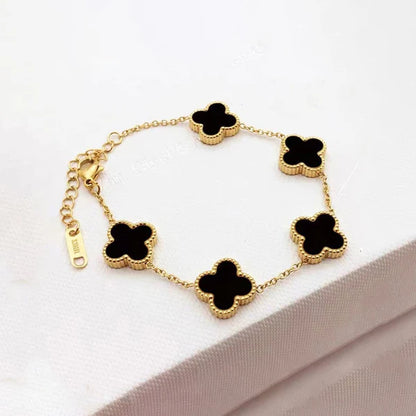 "Clover" Bracelet- 18K Premium Gold Plated