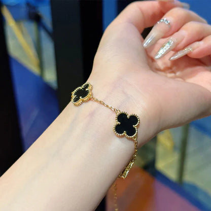 "Clover" Bracelet- 18K Premium Gold Plated