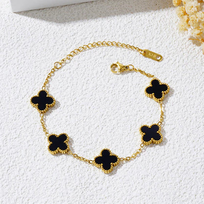 "Clover" Bracelet- 18K Premium Gold Plated