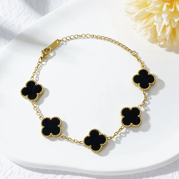 "Clover" Bracelet- 18K Premium Gold Plated