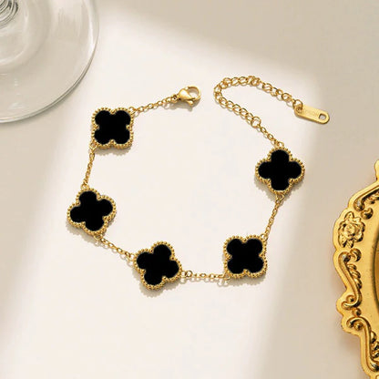"Clover" Bracelet- 18K Premium Gold Plated
