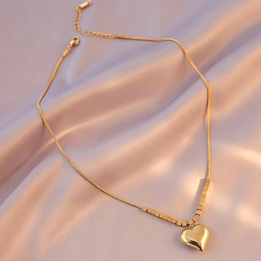 Romantic Heart Pendant Necklace by Catwalk Hub – product image 6