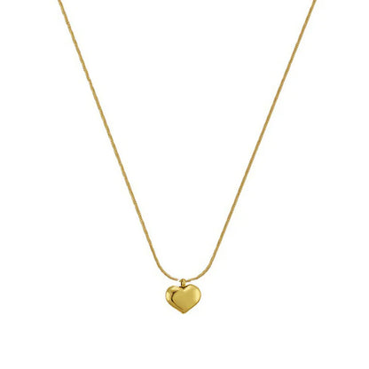 "Heart Themed Pendant" Necklace- 18K Premium Gold Plated