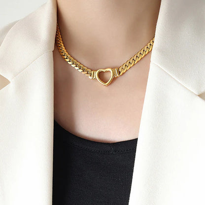 "Heart Themed" Necklace – 18K Premium Gold Plated