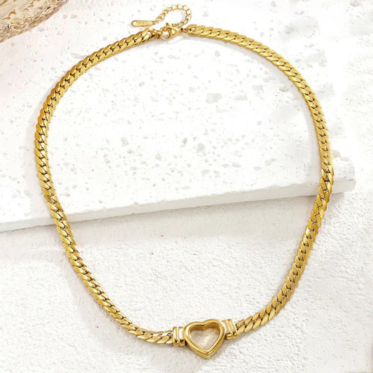 "Heart Themed" Necklace – 18K Premium Gold Plated
