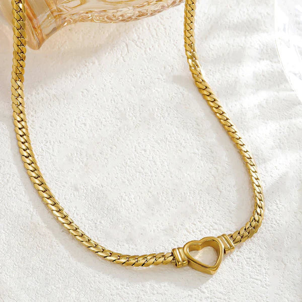 "Heart Themed" Necklace – 18K Premium Gold Plated