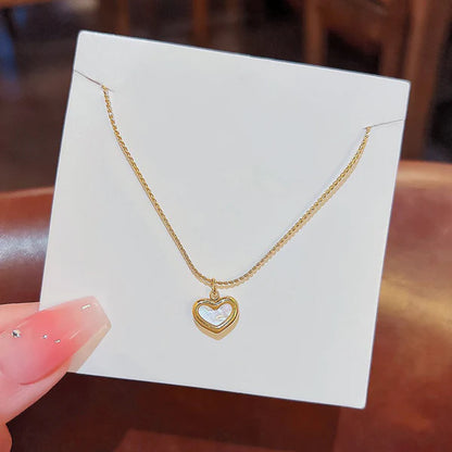 "Heart Themed Pendant" Necklace- 18K Premium Gold Plated