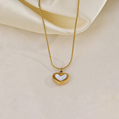 "Heart Themed Pendant" Necklace- 18K Premium Gold Plated