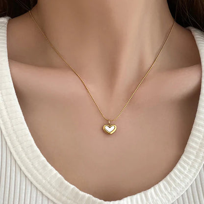 "Heart Themed Pendant" Necklace- 18K Premium Gold Plated