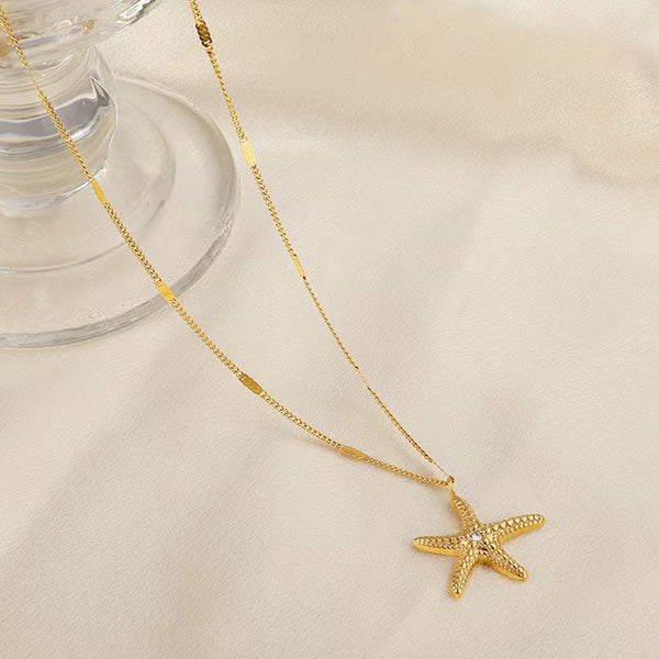 "Star Themed" Necklace- 18K Premium Gold Plated