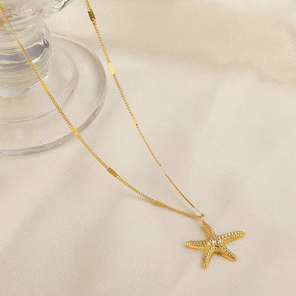 "Star Themed" Necklace- 18K Premium Gold Plated