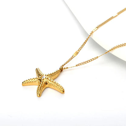 "Star Themed" Necklace- 18K Premium Gold Plated