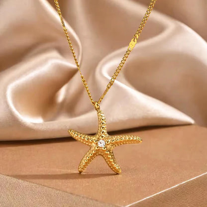 "Star Themed" Necklace- 18K Premium Gold Plated