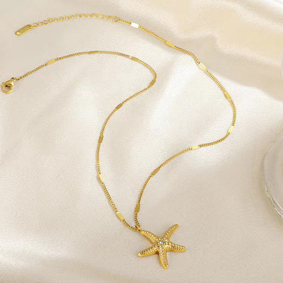 "Star Themed" Necklace- 18K Premium Gold Plated