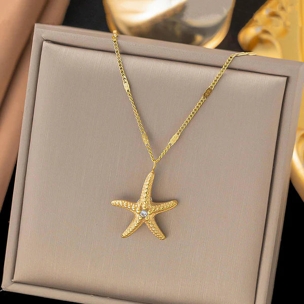 "Star Themed" Necklace- 18K Premium Gold Plated