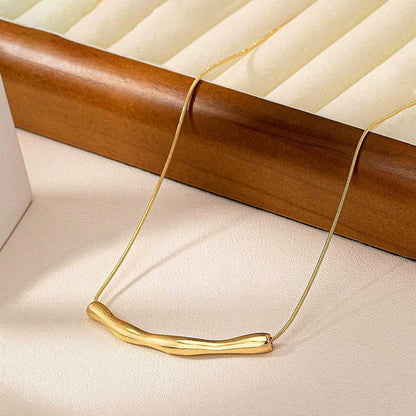 "Arc Chain" Necklace- 18K Premium Gold Plated