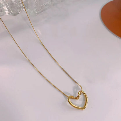 Essential Heart Pendant Necklace by Catwalk Hub – product image 4