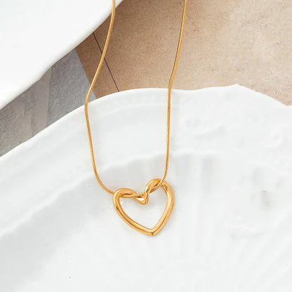 Essential Heart Pendant Necklace by Catwalk Hub – product image 2