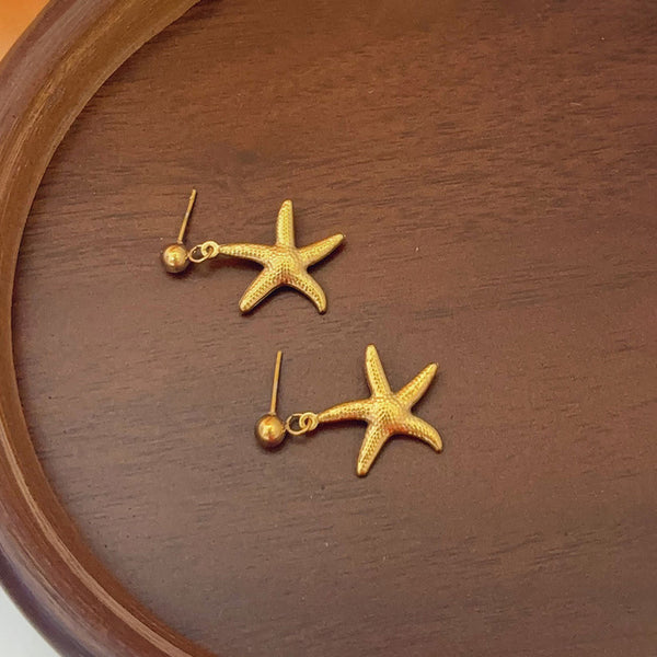 "Star Themed" Earring- 18K Premium Gold Plated