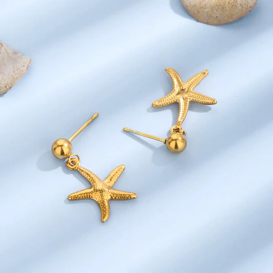 "Star Themed" Earrings – 18K Premium Gold Plated