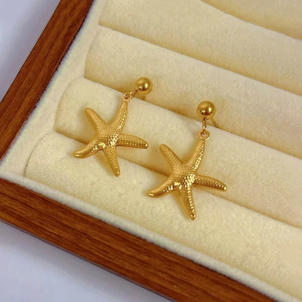 "Star Themed" Earring- 18K Premium Gold Plated