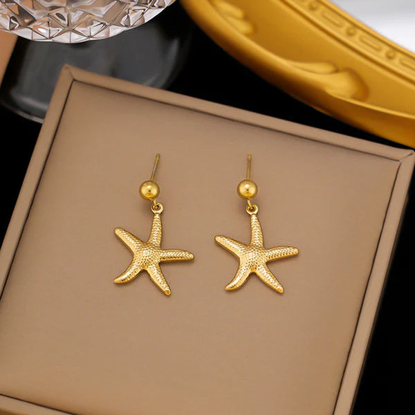 "Star Themed" Earring- 18K Premium Gold Plated
