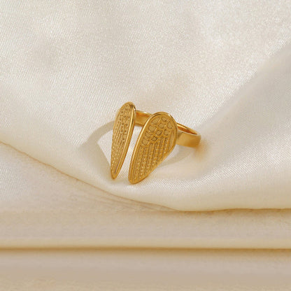 “Wings of Hope” Ring- 18K Premium Gold Plated