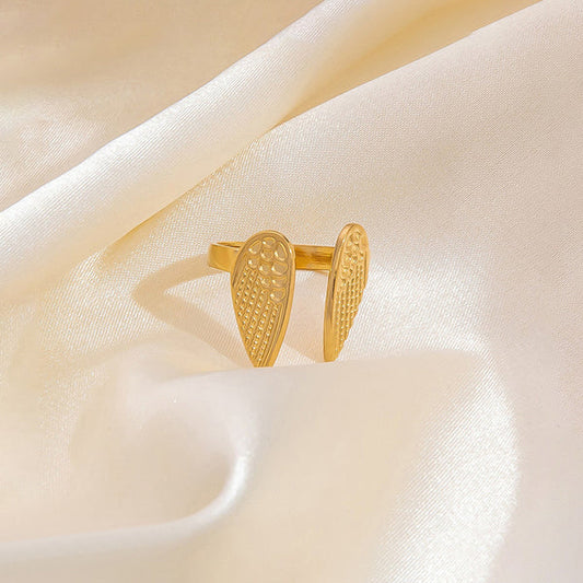 Wings of Hope Adjustable Ring by Catwalk Hub