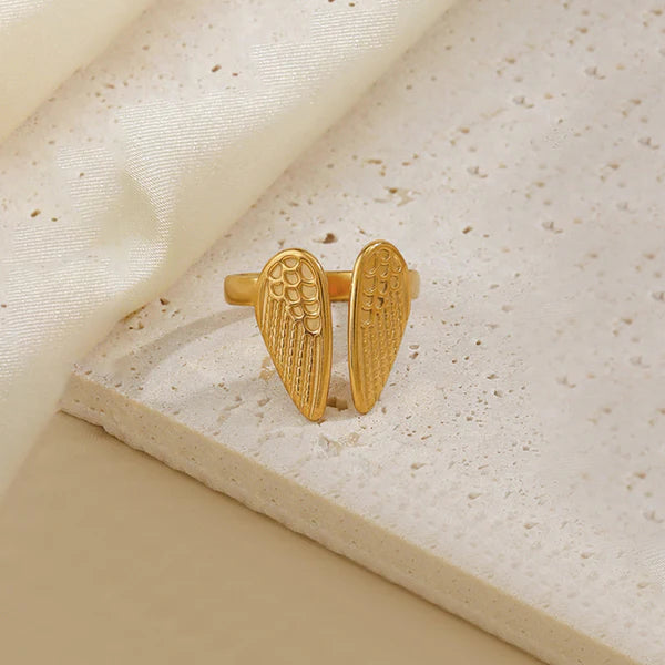 “Wings of Hope” Ring- 18K Premium Gold Plated